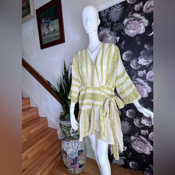 Anthropologie Devotion Twins Belted Mini Dress/ size S - Picture 4 of 7